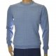 Sweter męski z bawełny elegancki bawełniany błękitny 100% bawełna 3XL XXXL 1