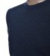 Sweter męski z bawełny elegancki bawełniany granatowy 100% bawełna 3XL XXXL 1