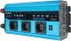 Przetwornica Qoltec Yinleader Przetwornica napięcia 3000W/ 6000W 3 gniazda 4xUSB 1