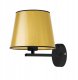 Czarno-miedziany kinkiet ścienny w stylu glamour PUNA MIRROR LED 4