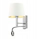 Kinkiet 2-punktowy AUSTIN GOLD lampa LED regulacja 11
