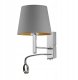 Kinkiet 2-punktowy AUSTIN GOLD lampa LED regulacja 10