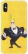 Cartoon Network Johnny Bravo Silicone Case for Apple iPhone 7 Plus / 8 Plus Smoking 1