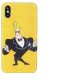 Cartoon Network Johnny Bravo Silicone Case for Apple iPhone X / XS Smoking 1