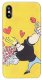Cartoon Network Johnny Bravo Silicone Case for Apple iPhone 5 / 5S / SE Love 1