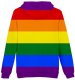Bluza TĘCZOWA LGBT Tęcza z Kapturem Poliestrowa XL 1