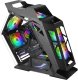 Mars Gaming MC61 Computer case M-ATX / 4x FAN / ARGB Chroma 1