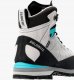 Buty podejściowe damskie Dolomite Crodarosa Hi GTX - aluminium grey/capri blue 6