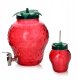 MODERN KITCHEN Szklany kubek ze szklanąsłomką 450ml 6,5x9,5x12,5cm 1