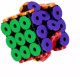KOSTKA MAGIC GUZIK 6X6X6 MC DISP 6/288 3