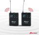 Zestaw mikrofonów bezprzewodowych UHF 2x nagłowny+ 2x krawatowy 2x bodypack+ stacja Audioport SU-740HH one size 11