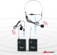 Zestaw mikrofonów bezprzewodowych UHF 2x nagłowny+ 2x krawatowy 2x bodypack+ stacja Audioport SU-740HH one size 14