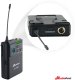 Zestaw mikrofonów bezprzewodowych UHF 2x nagłowny+ 2x krawatowy 2x bodypack+ stacja Audioport SU-740HH one size 16