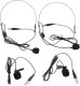 Zestaw mikrofonów bezprzewodowych UHF 2x nagłowny+ 2x krawatowy 2x bodypack+ stacja Audioport SU-740HH one size 18