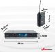 Zestaw mikrofonów bezprzewodowych UHF 2x nagłowny+ 2x krawatowy 2x bodypack+ stacja Audioport SU-740HH one size 34