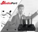 Zestaw mikrofonów bezprzewodowych UHF 2x nagłowny bodypack krawatowy Audioport SU-750BP one size 2