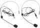 Zestaw mikrofonów bezprzewodowych UHF 2x nagłowny bodypack krawatowy Audioport SU-750BP one size 32