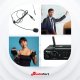 Zestaw mikrofonów bezprzewodowych UHF 2x nagłowny bodypack krawatowy Audioport SU-750BP one size 38