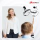Zestaw mikrofonów bezprzewodowych UHF 2x nagłowny bodypack krawatowy Audioport SU-750BP one size 41