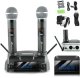 Zestaw mikrofonów bezprzewodowych doręcznych UHF+ stacja ładująca Audioport MCD-U2 one size 1