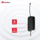 Zestaw 2 mikrofonów bezprzewodowych doręcznych UHF+ odbiornik Audioport MU2 one size 12