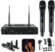 Zestaw mikrofonów bezprzewodowych doręcznych UHF+ stacja Audioport SU-750HH one size 1