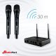 Zestaw mikrofonów bezprzewodowych doręcznych UHF+ stacja Audioport SU-750HH one size 35