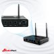 Zestaw mikrofonów bezprzewodowych doręcznych UHF+ stacja Audioport SU-750HH one size 43