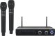 Zestaw mikrofonów bezprzewodowych do ręki UHF+ odbiornik 863.9 & 864.9MHZ one size 1