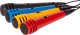 Zestaw 4 kolorowych mikrofonów dynamicznych DM500 one size 3