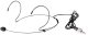 Mikrofon nagłowny lavalier + bodypack Vonyx WM60B one size 5