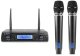 Zestaw mikrofonowy bezprzewodowy 2x mikrofon UHF Vonyx WM62 one size 1