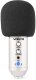 Vonyx CMS320S mikrofon studyjny USB z echem i ramieniem - srebrny one size 4