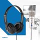 Vonyx CM320S Mikrofon studyjny USB ze statywem stołowym - tytanowy one size 20