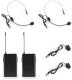 Mikrofon Vonyx Zestaw mikrofonów nagłownych VHF WM522B one size 4