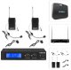 Mikrofon Vonyx Zestaw mikrofonów nagłownych VHF WM522B one size 10