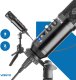 Mikrofon studyjny USB Vonyx CM320B ze statywem stołowym - czarny one size 18