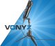 Mikrofon studyjny USB Vonyx CM320B ze statywem stołowym - czarny one size 1