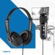 Mikrofon studyjny USB Vonyx CM320B ze statywem stołowym - czarny one size 20