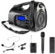 Głośnik mobilny Vonyx 130W ST016 BT MP3 mikrofony one size 1