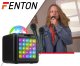 Głośnik bluetooth karaoke z półkulą LED 15W BT 2 mikrofony Fenton one size 1