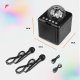 Głośnik bluetooth karaoke z półkulą LED 15W BT 2 mikrofony Fenton one size 9