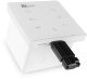Wzmacniacz audio Powerline A50W BT do montażu ściennego, biały one size 8