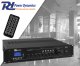 PRM360 100V 6 kanałowy Mikser-Wzmacnicz 4 strefowy 360W PD one size 9