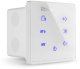 Wzmacniacz audio Powerline A100W BT do montażu ściennego, biały one size 1