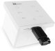 Wzmacniacz audio Powerline A100W BT do montażu ściennego, biały one size 5