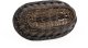 Koszyk owalny z polirattanu 225x130x55 mm, czarnobrązowy | TECHNICA, Gold Line 5