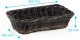 Koszyk prostokątny z polirattanu GN 1/4 265x162x65 mm, czarnobrązowy | TECHNICA, Gold Line 2