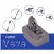 Rosfix ADAPTER PRZEJSCIÓWKA AKUMULATORA BOSCH DO ODKURZACZA DYSON V7 V6 V8 4