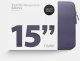 Trunk Ribbed Velvet 15" MacBook Air - sztruksowe etui ochronne do MacBook 15" (blueberry) 2